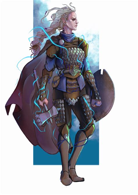 dungeons  dragons characters warrior woman cleric