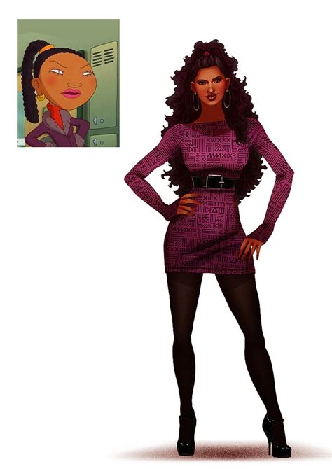 miranda from as told by ginger 90s cartoons all grown up popsugar