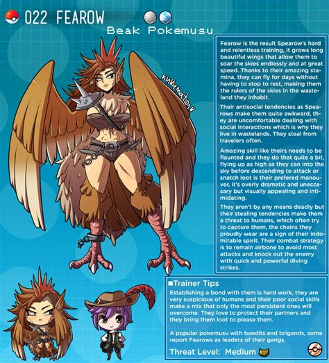 rule 34 bird girl fearow harpy hi res kinkymation monster girl