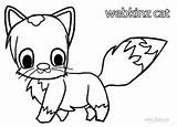 Pages Coloring Webkinz Kids Printable Cat Cool2bkids sketch template
