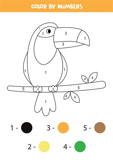 preschool color  number worksheets itsybitsyfuncom color  number