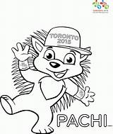 Pages Coloring Paralympics Colouring Mascot Olympic 2010 Print Paralympic Popular Coloringhome sketch template