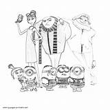 Despicable Minion Purposes Commercial sketch template