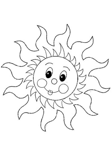 pin  neesha  pilloo sun coloring pages coloring pages  kids
