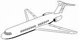Drawing Aeroplane Airplane Pages Kid Color Getdrawings sketch template