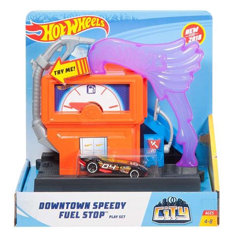 hot wheels city downtown play set toymate diecast cars