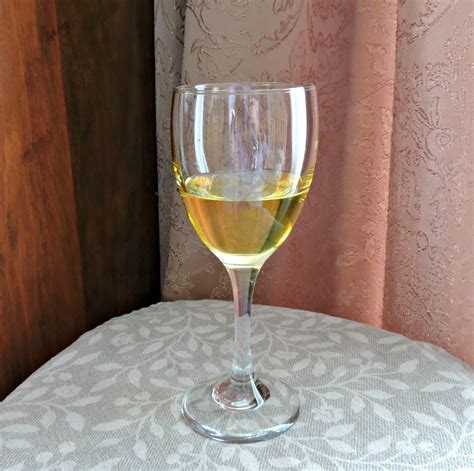 Fake 7 5 Glass Of White Wine Chardonnay Faux Food Drink