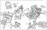 Jellyfish Spongebob Bob Esponja Parco Colorear Supercoloring Ausmalbild Quallen Squiddi Stampare Qualle Cartonionline Kategorien sketch template