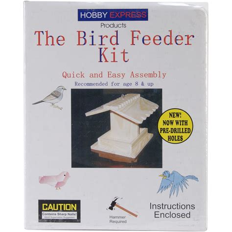 hobby express bird feeder kit quick  easy assembly walmartcom