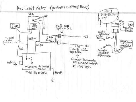 chevy  hei distributor wiring diagram moo wiring