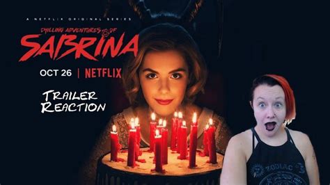 Netflixs Chilling Adventures Of Sabrina L Trailer Reaction Netflix