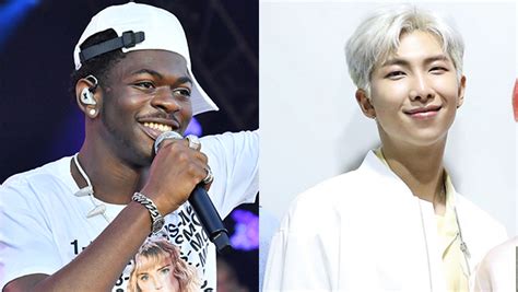 lil nas x and bts rm drop ‘seoul town road remix listen hollywood life