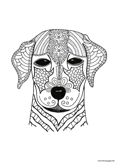 woof  adult hard advanced coloring pages printable
