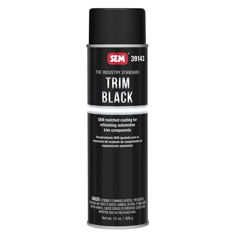 sem trim paint trim black aerosol  oz   ebay