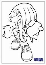 Sonic Coloring Pages Kids Printable Hedgehog Shadow Print Color Movie Colors Knuckles Printables Sketch sketch template