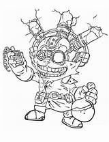 Ziggs sketch template