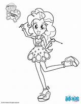 Pie Pinkie Coloring Pages Color Pony Little Print Hellokids sketch template