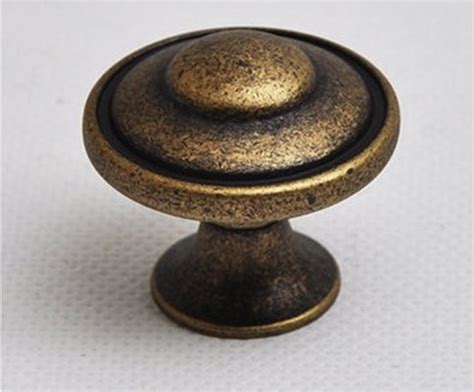 Antique Brass Drawer Knobs Bronze Kitchen Cabinet Handles Knobs Vintage