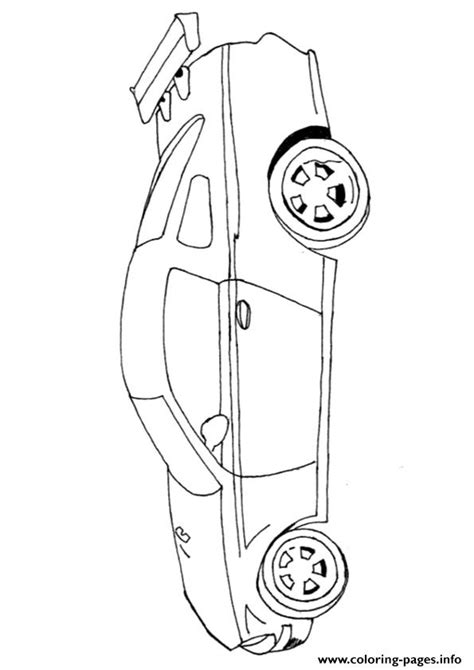 sports race car coloring page printable