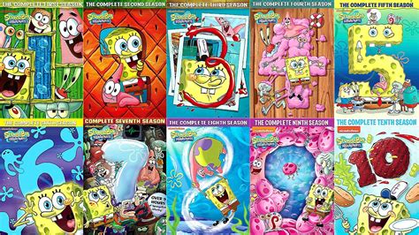 release spongebob season  dvd caqwecommon