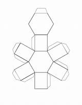 Nets Hexagonal Learningprintable sketch template