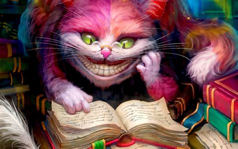 alice  wonderland cheshire cat books smiling artwork wallpapers