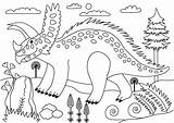 Pentaceratops Dinosaurs Monoclonius Dinosaurier Gorgosaurus Triceratops Ornithomimus Drukuj Coloring sketch template
