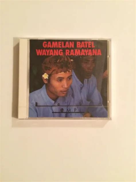kusuma sari gamelan batel wayang ramayana 1989 new sealed cd album