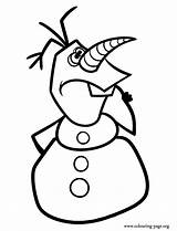 Coloring Olaf Pages Frozen Color Printable Colouring Movie Elsa Disney Print Christmas Sheets Enchanted Magical Kids Adults Snowman Printables Gif sketch template
