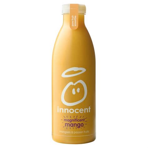 innocent smoothies mangoes and passion fruits 750ml centra