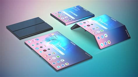 samsung foldable phone   displays