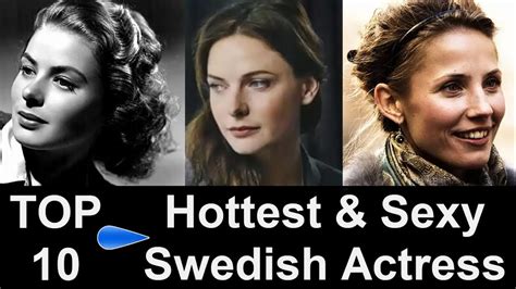 Top 10 Most Beautiful And Hottest Swedish Actress