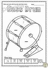 Percussion Drum Tambourine Teacherspayteachers sketch template