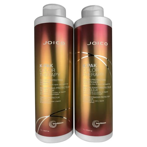 joico joico  pak color therapy shampoo conditioner duo  oz