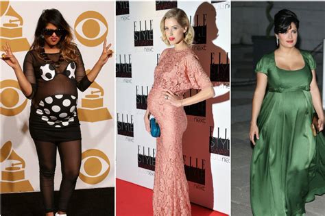 Iconic Maternity Style See The Best Pregnancy Looks Of Decades Past