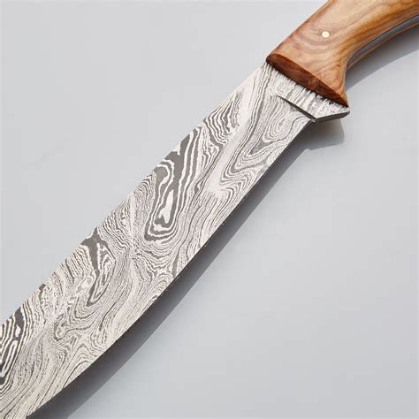 damascus fillet knife deer custom touch  modern