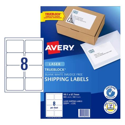 General Use Labels 938207 Avery Australia