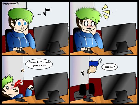 Jack Discovers Septiplier Fanart By Hiro Uzumaki On