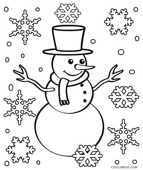 snowflake coloring pages printable