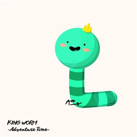 King Worm From Adventure Time By Voonann On Deviantart