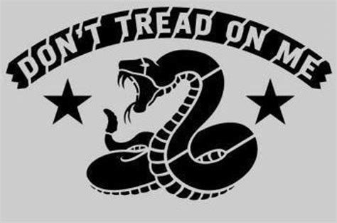 dont tread    snake svg etsy