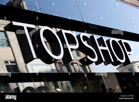 topshop logo high resolution stock photography  images alamy