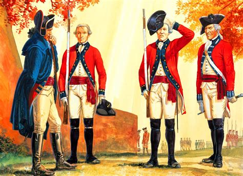 british redcoat subalterns  training  century clothing