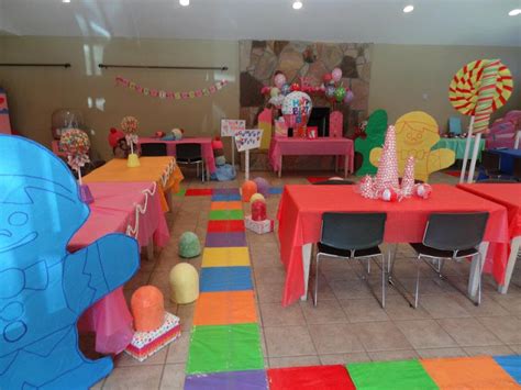 feisty redhead kids candy land themed birthday party