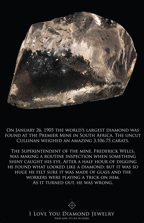 worlds largest diamond rough  cullinan   carats beautiful bling
