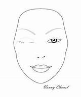 Blank Maquiagem Maquiar Croqui Rosto Vidalondon Sobrancelha Paintingvalley Facecharts Papel Bonecas Definitiva Disimpan Yahoo sketch template