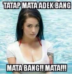 tatap mata adek bang lucu lucuan pinterest bangs humor and meme