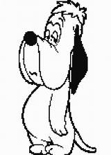 Droopy Coloring Pages Cartoons sketch template