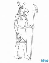 Seth Anubis Egipto Hellokids Ausmalen Goddesses Gott Sobek Colorier Ausmalbilder Dioses Egipcios Malvorlagen sketch template