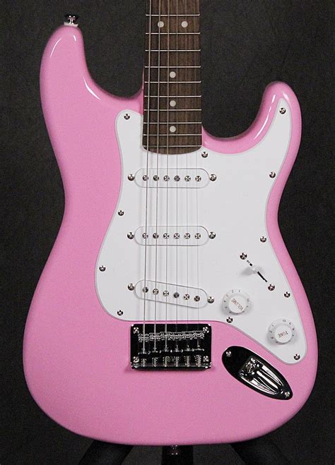 squier mini stratocaster pink swing city